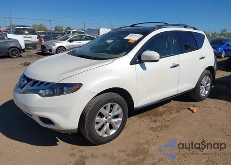 2014 Nissan Murano Sl from USA, damaged, VIN JN8AZ1MU0EW406608